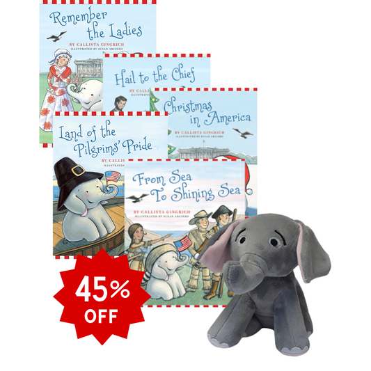 Ellis the Elephant Collection with Plush Toy