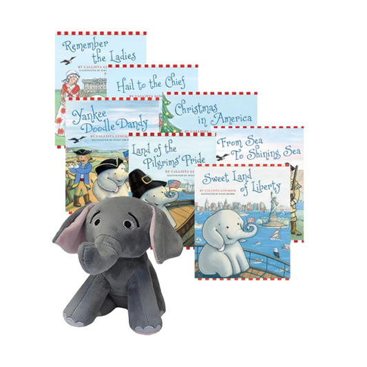 Ellis the Elephant Series with Plush Toy